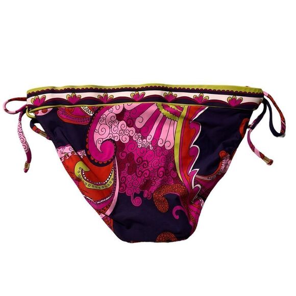 Trina Turk Tie Sides Bikini Bottom Size 12 - Picture 2 of 12